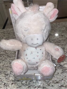 Dreamgro Plush Pink Unicorn Comfort Toy with Soothing Lights